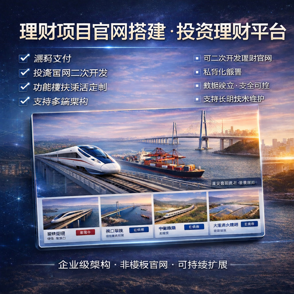 项目官网建设｜网页设计｜网站策划｜SEO优化｜政企平台网站